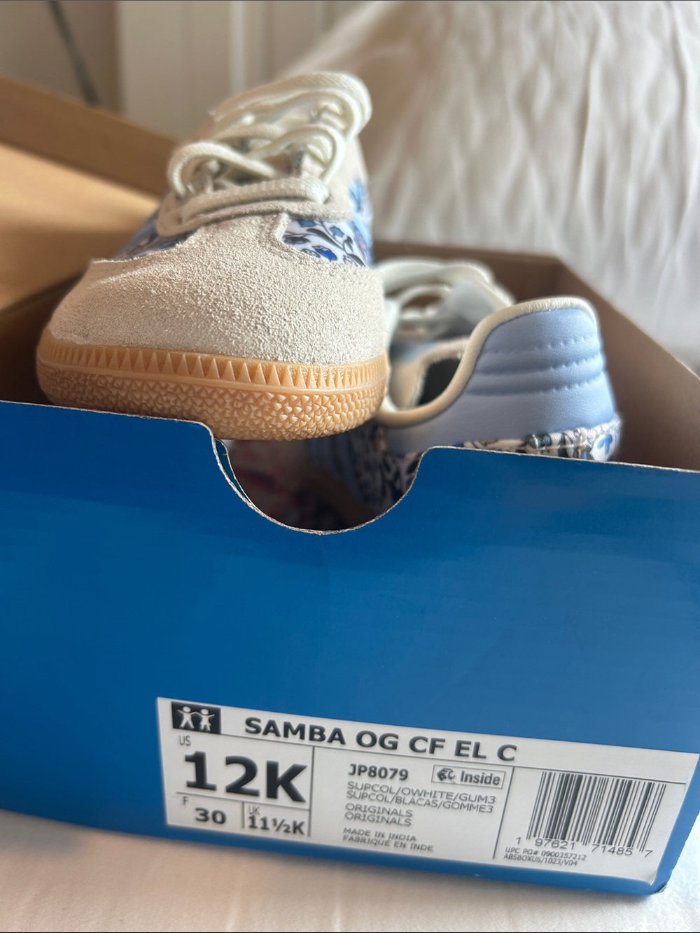 adidas Samba OG x Liberty London "Blue Floral" sneakers - Picture 3 of 4